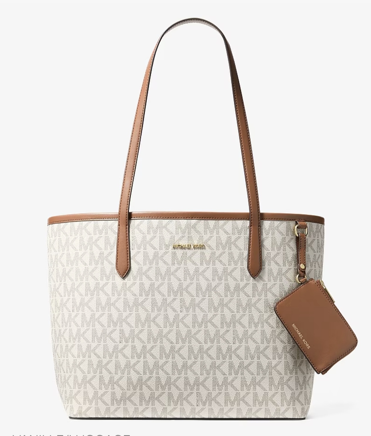 Cabas Michael Kors monogramme vanille — Michael Kors